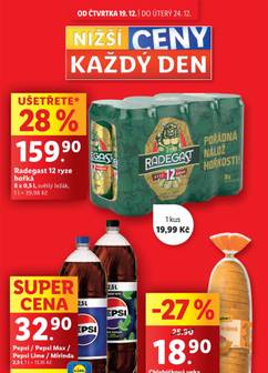 Lidl leták od čtvrtka 19.12.