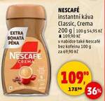 NESCAFÉ instantní káva Classic, Crema 200 g