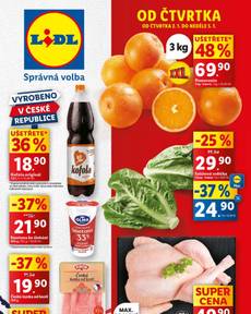 Lidl leták od čtvrtka 02.01.