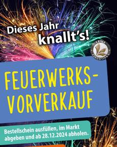 Sonderpreis Baumarkt - Feuerwerk