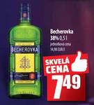 Becherovka 38 %, 0,5 l