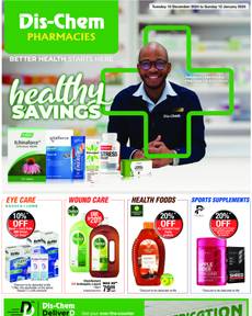 Dis-Chem Pharmacies specials from Tuesday 10 Dec