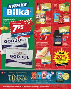 Bilka folder fra fredag 13.12.