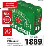 HEINEKEN Világos sör