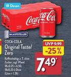 Coca-Cola, 18 x 0,25 l oder 18 x 0,33 l