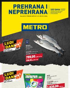 Metro - Prehrana i neprehrana