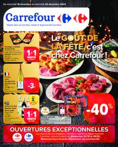 Carrefour folder van woensdag 18/12