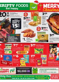 Thrifty Foods flyer from Thursday 12-19