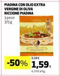 PIADINA CON OLIO EXTRA VERGINE Dl OLIVA RICCIONE PIADINA