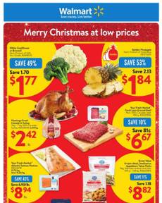 Walmart flyer from Thursday 12-19