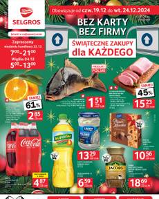 Selgros cash&carry - Oferta Spożywcza