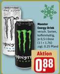 Monster Energy Drink, 0,5 l