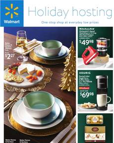 Walmart - Holiday hosting