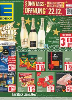 Edeka-Prospekt von Samstag 21.12.