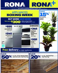 Rona flyer from Thursday 12-19