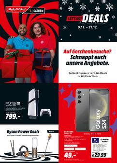 MediaMarkt-Prospekt von Montag 09.12.