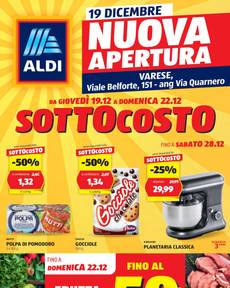 ALDI - Nuova apertura Varese