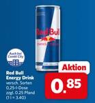 Red Bull Energy Drink versch. Sorten, 0,25 l