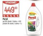 Persil gel 100 dávek, prášek 90 dávek