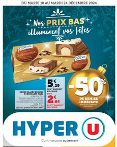 Hyper U - Les prix bas de Noël