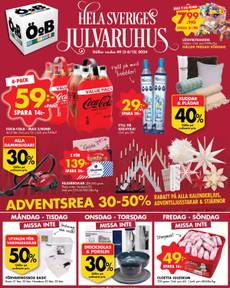 ÖoB-reklamblad från måndag 02/12