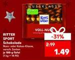 RITTER SPORT Schokolade, 100 g