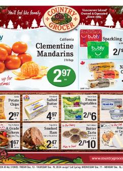 Country Grocer flyer from Friday 12-13