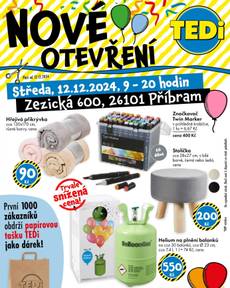 TEDi - Nové otevření Příbram