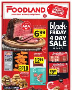 Foodland flyer from Thursday 11-28