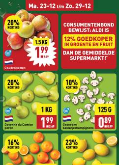 ALDI folder van maandag 23-12