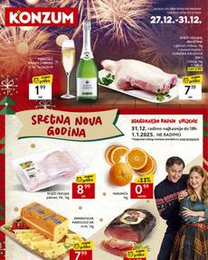 Konzum katalog od petka 27.12.