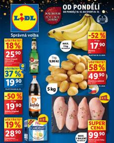 Lidl leták od pondělí 16.12.