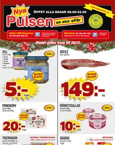 Nya Pulsen-reklamblad från måndag 16/12