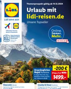 Lidl - Reisen