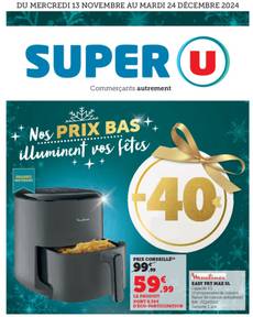 Super U - Préparatifs pour Noël