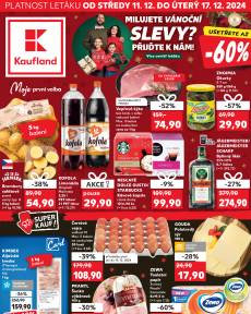 Kaufland leták od středy 11.12.