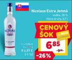 Nicolaus Extra Jemná vodka, 0,7 l