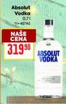 Absolut Vodka 0,7l