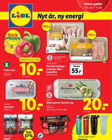 Lidl folder fra onsdag 01.01.