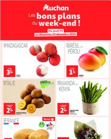 Auchan - Les bons plans du week-end dans votre hyper !