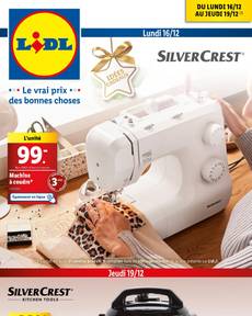 Catalogue Lidl de du lundi 16/12