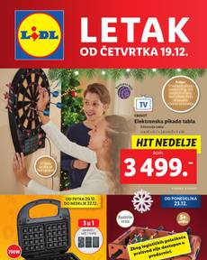 Lidl katalog iz četvrtka 19.12