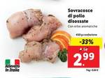 Sovracosce di pollo disossate 450 g