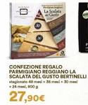 CONFEZIONE REGALO PARMIGIANO REGGIANO LA SCALATA DEL GUSTO BERTINELLI 800G