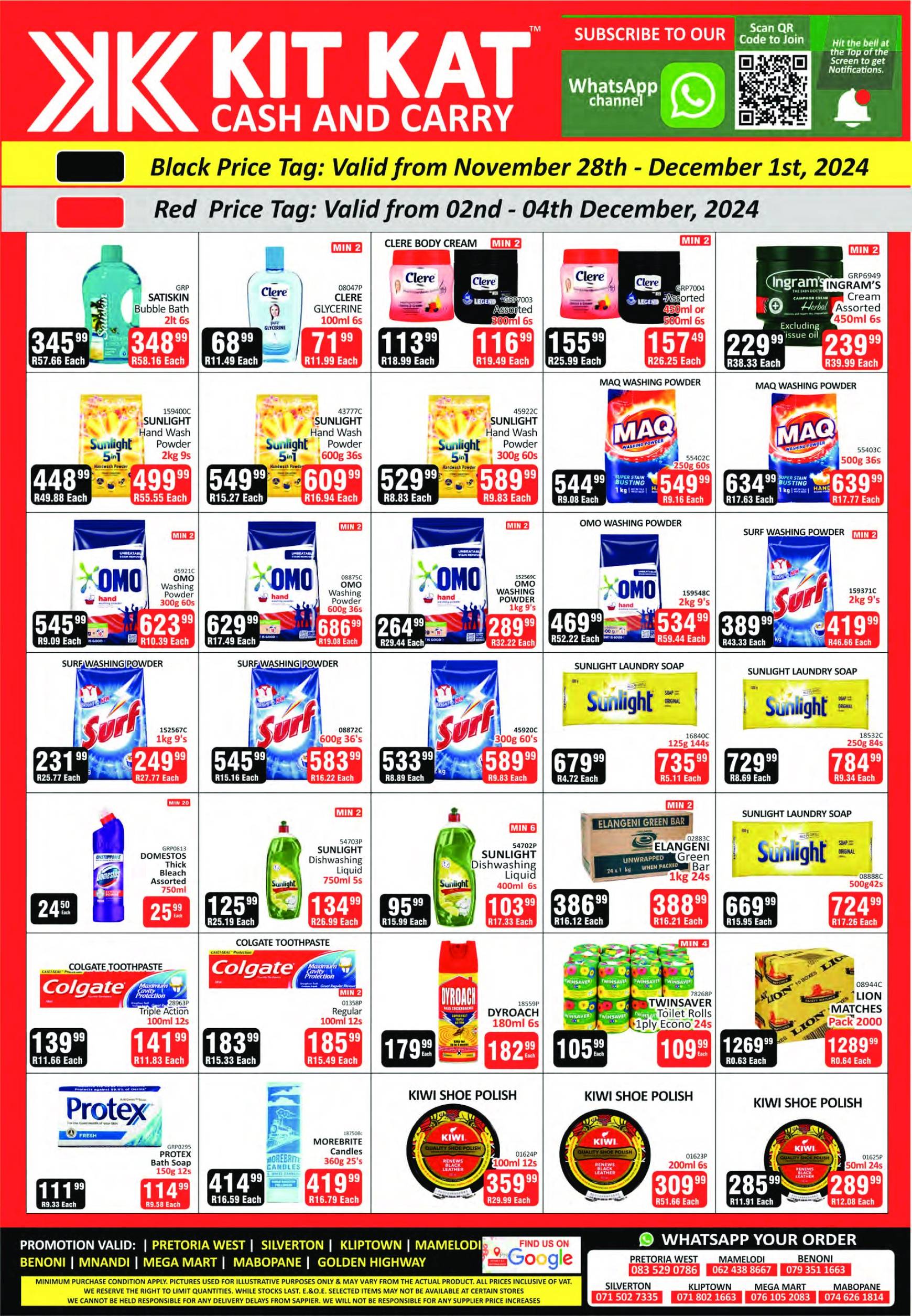 Kit Kat Cash & Carry specials valid from 28 Nov 2024