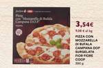 PIZZA CON MOZZARELLA Dl BUFALA CAMPANA DOP SURGELATA FIOR FIORE COOP