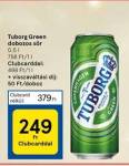 Tuborg Green dobozos sör