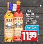 Lillet Aperitif Blanc oder Rose, 0,75 l