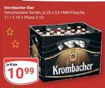 Krombacher Bier, 20 x 0,5 l