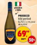 PROSECCO bílé perlivé 0,75 l